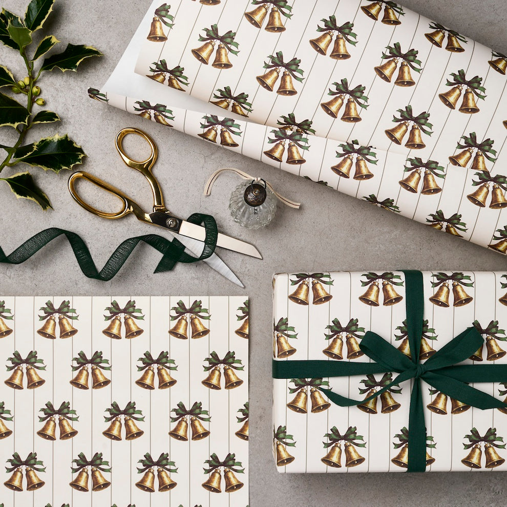 Vintage Bells Wrapping Paper – katieleamon