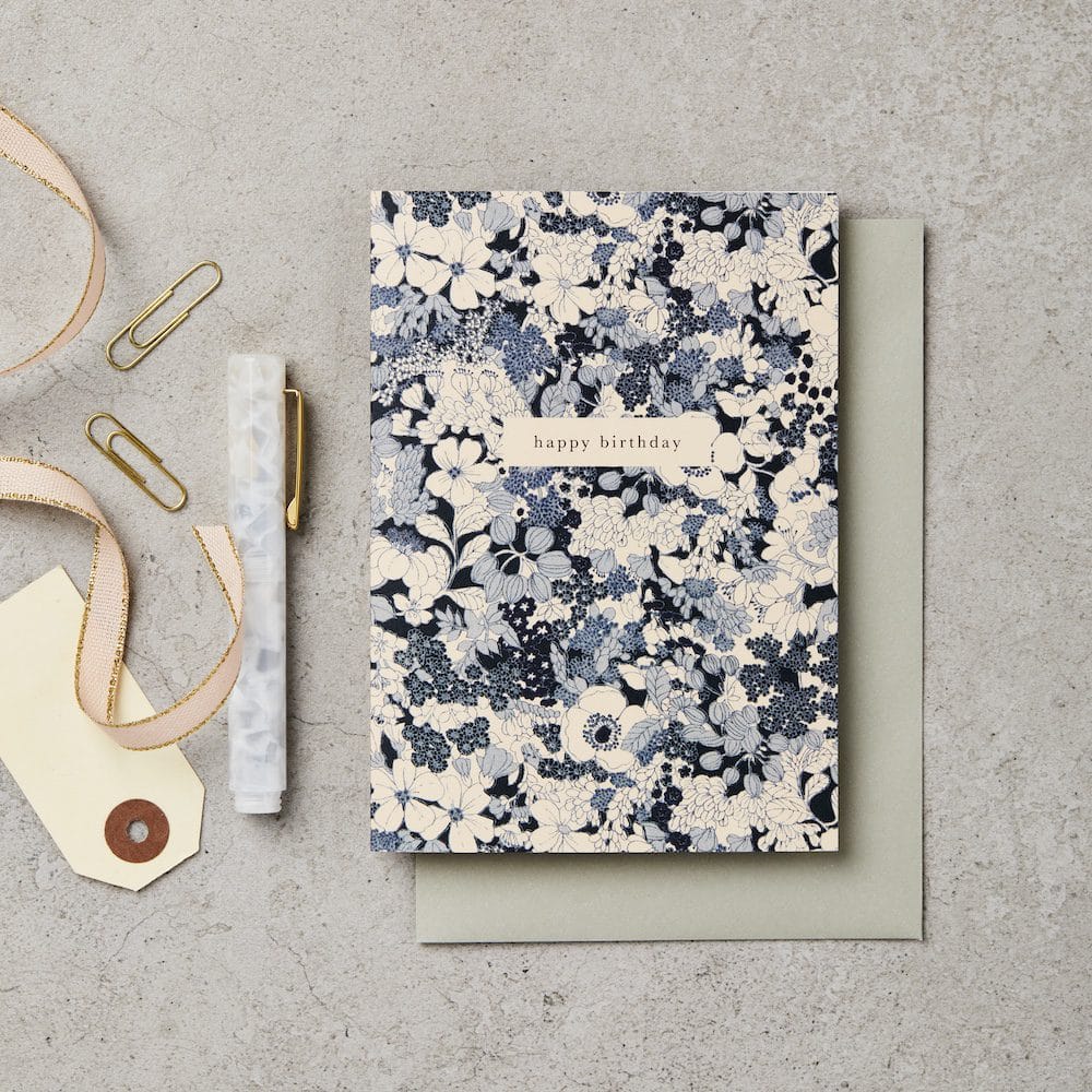 Bloom Happy Birthday Card A6