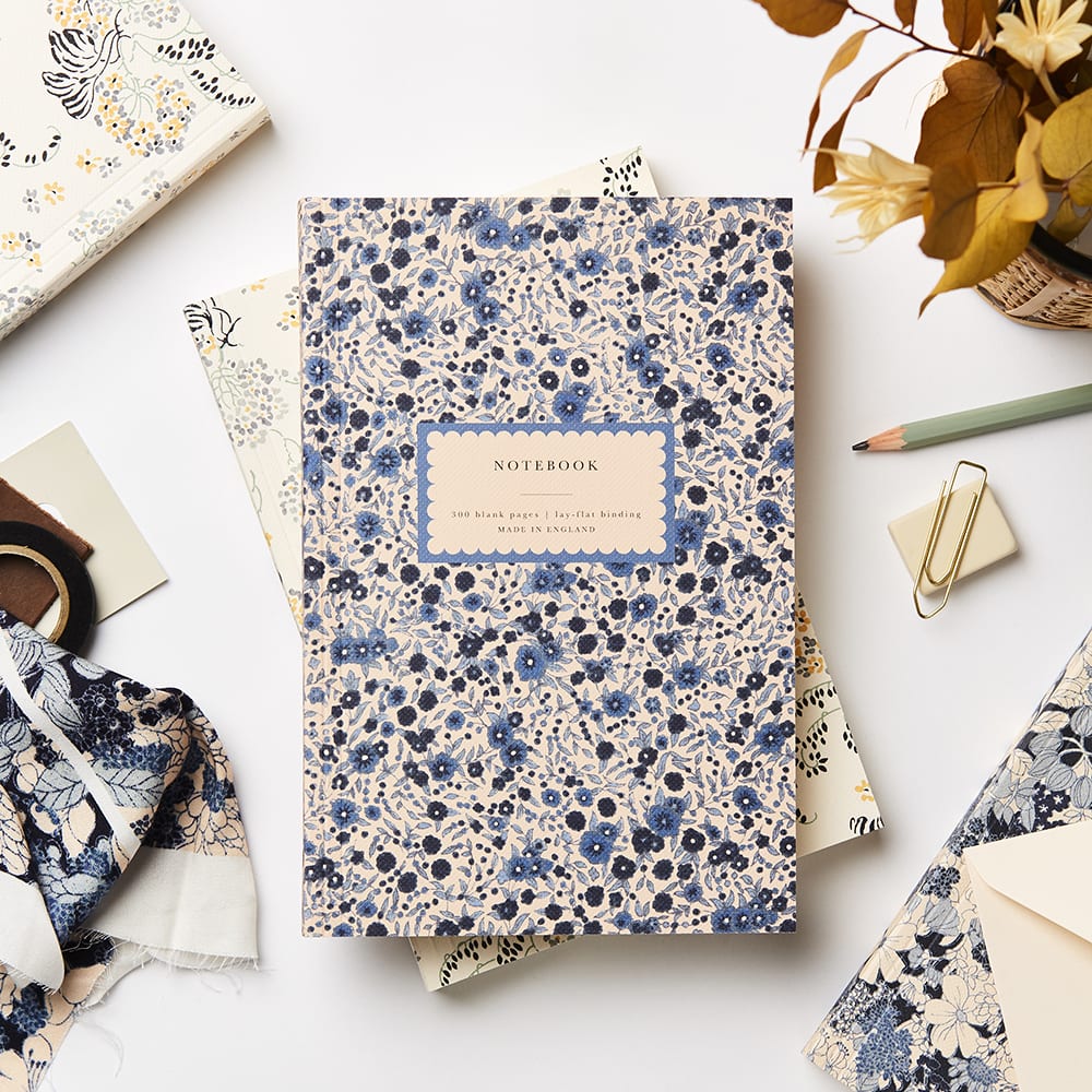 Wild Aster Lay Flat Notebook