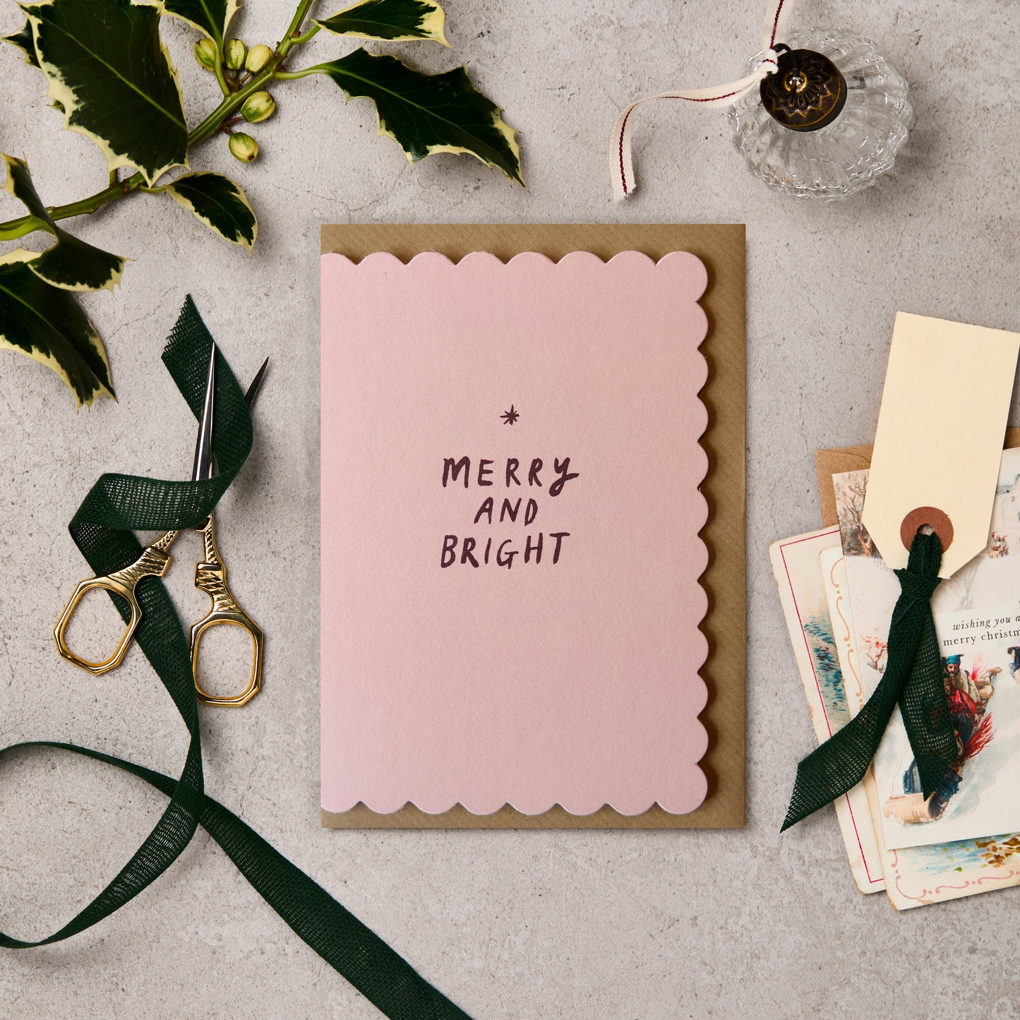 Mint Velvet X Katie Leamon Merry & Bright Card