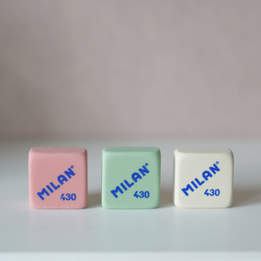 Milan Squared Synthetic Erasers 430