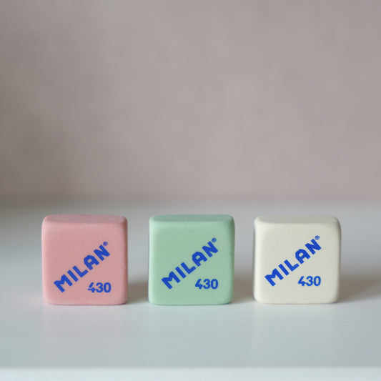 Milan Squared Synthetic Erasers 430
