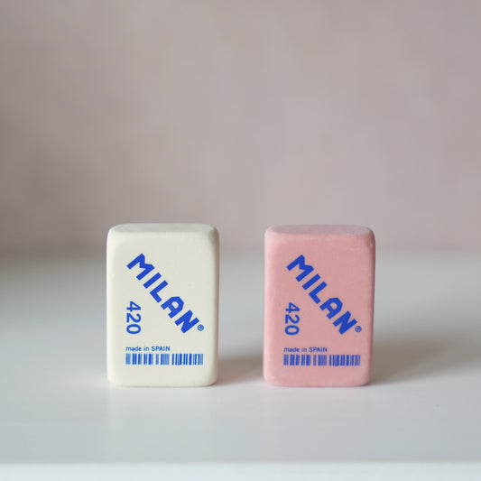 Milan Rectangular Synthetic Eraser 420