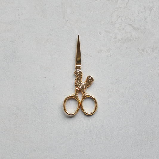 Gold Rooster Scissors