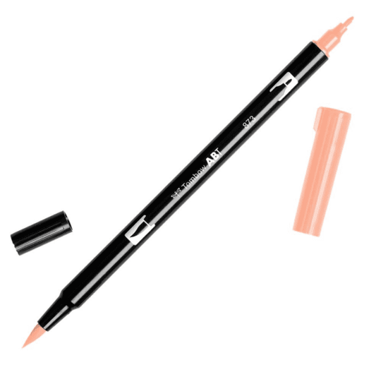 Tombow Coral Dual Brush Pen