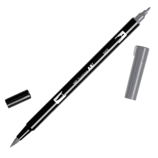 Tombow Grey Dual Brush Pen