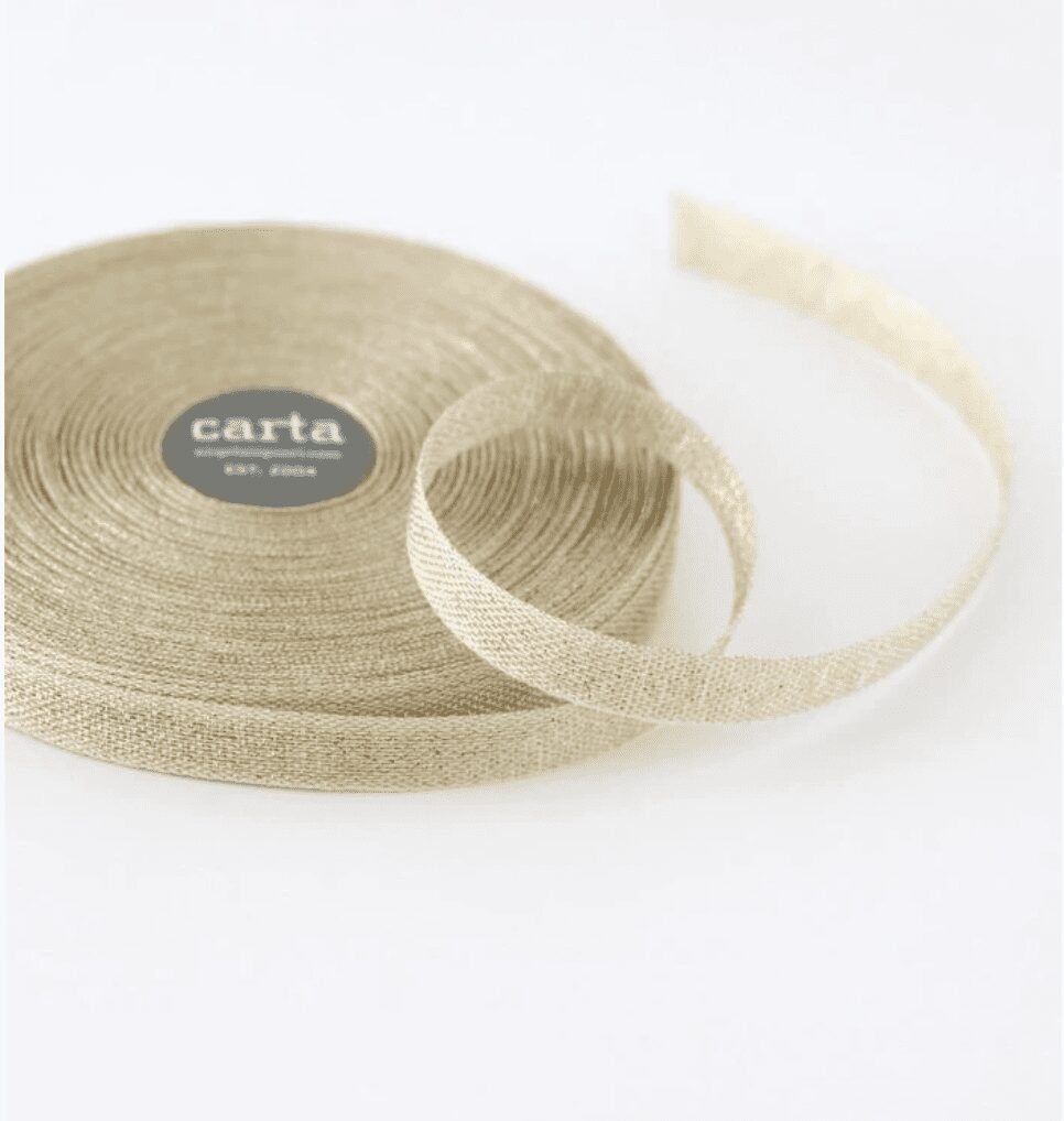 Metallic Gold Loose Weave Ribbon