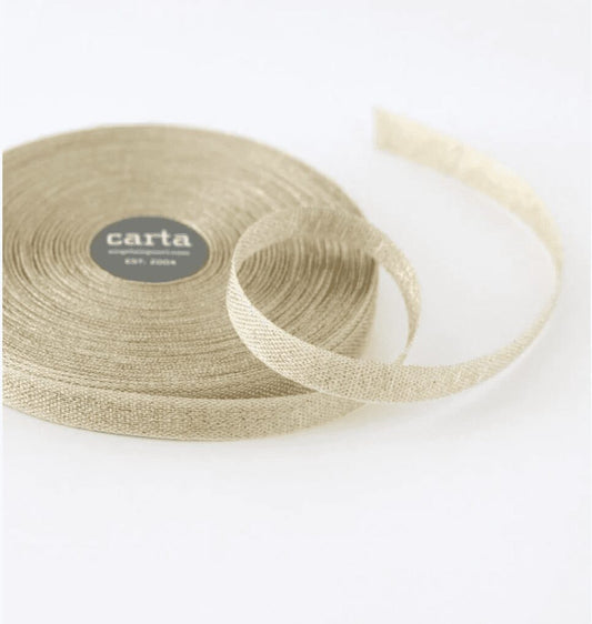 Metallic Gold Loose Weave Ribbon