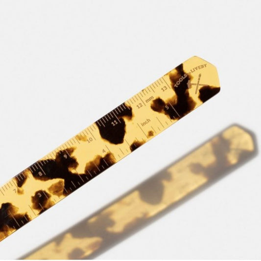 Tools to Live By Hexetate Ruler in Yellow