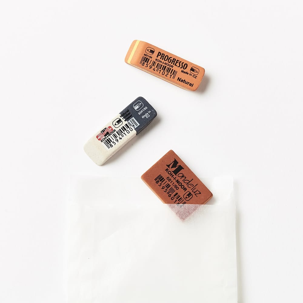 Set of 3 Technical Erasers