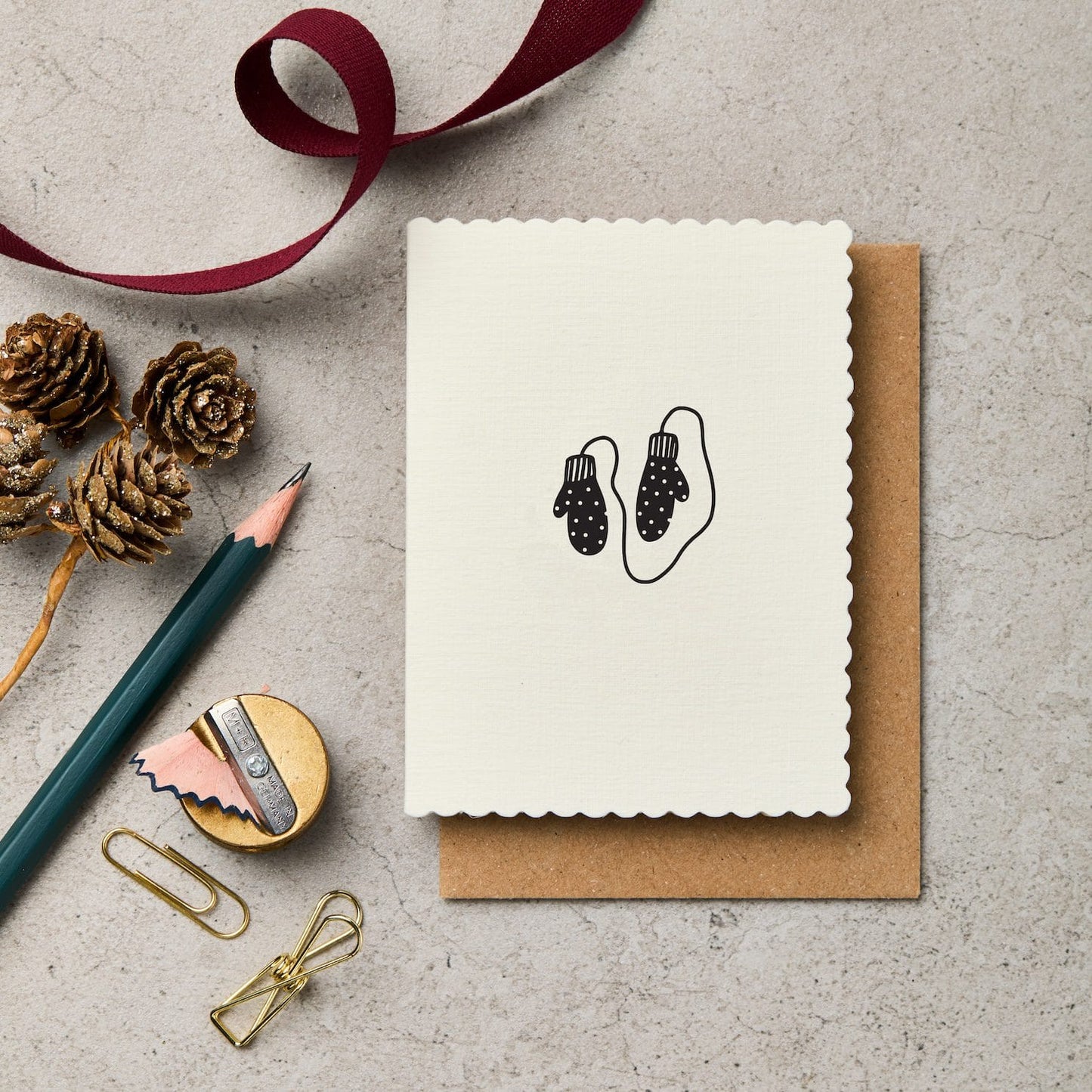 Mixed Box Set of 8 Christmas A7 Motif Cards