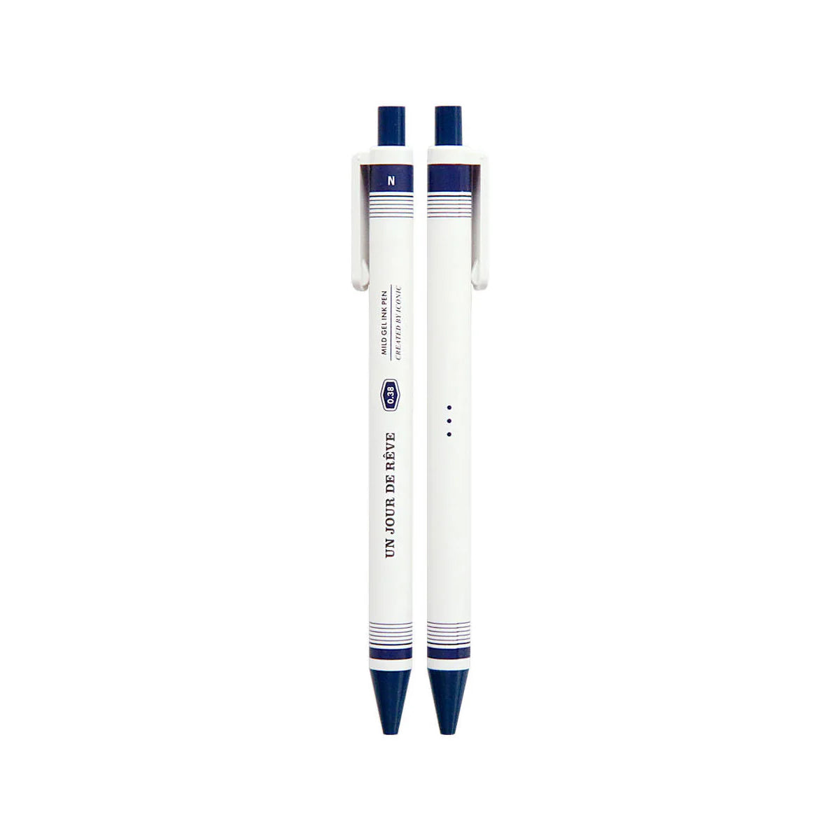 Iconic Mild Gel Pen 0.38 - Navy – gel pen – Katie Leamon