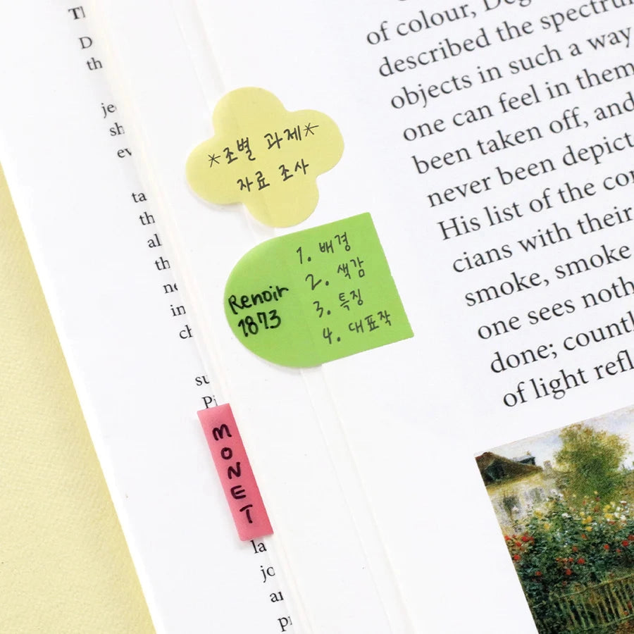 Index Point Sticky Notes in Foggy – notepad – Katie Leamon