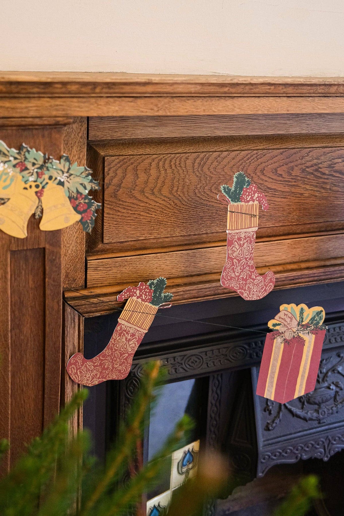 Christmas Sewn Garland