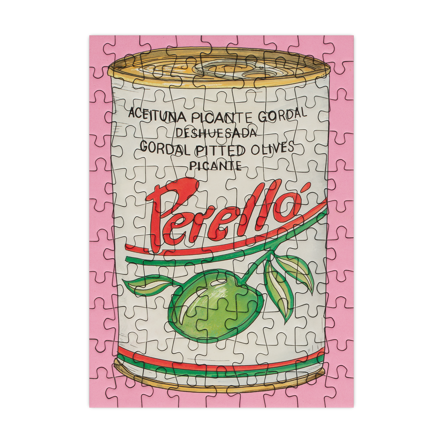 Olives - 99 Piece Mini Jigsaw Puzzle – luxury stationery – Katie Leamon