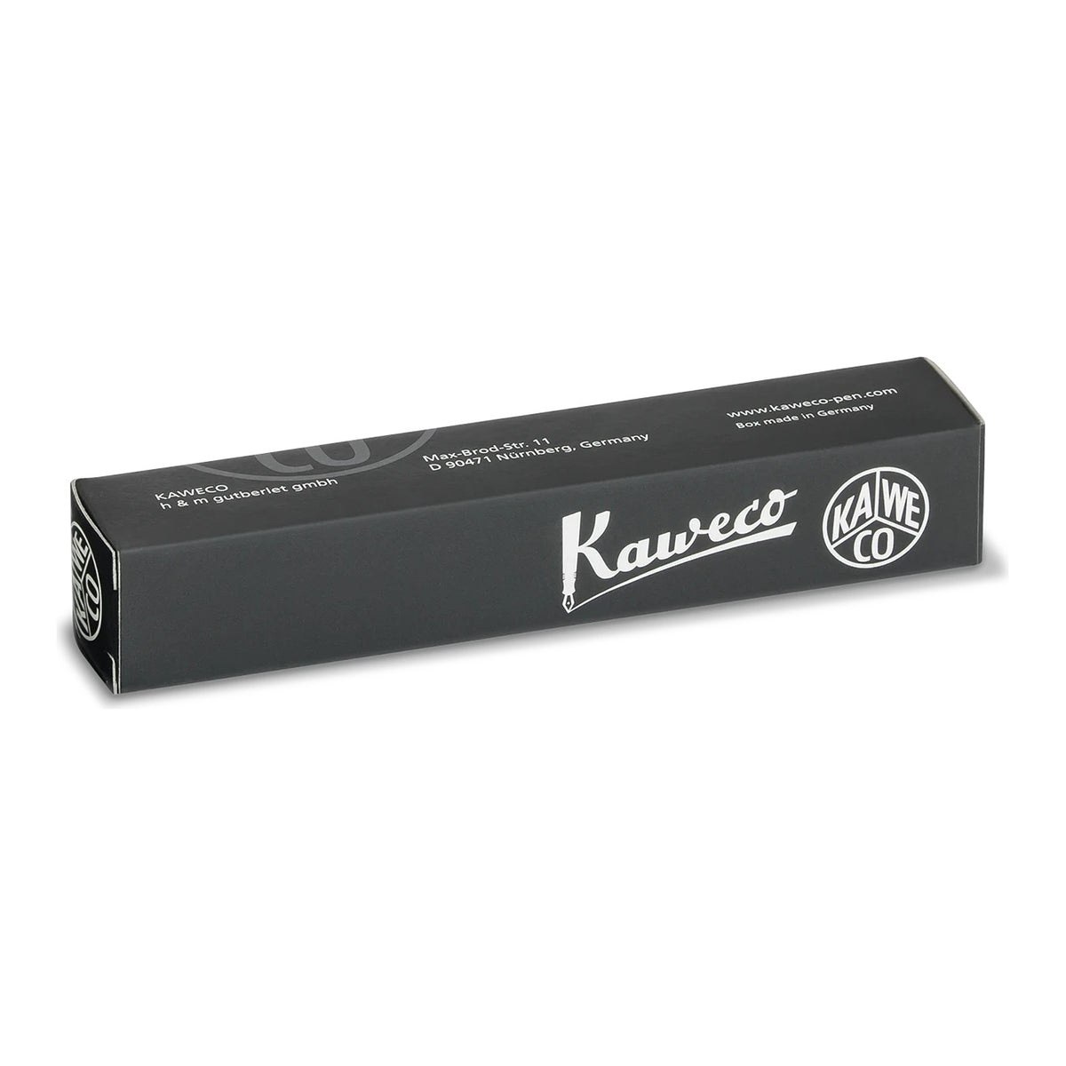 Kaweco fountain pen gift box in dark grey