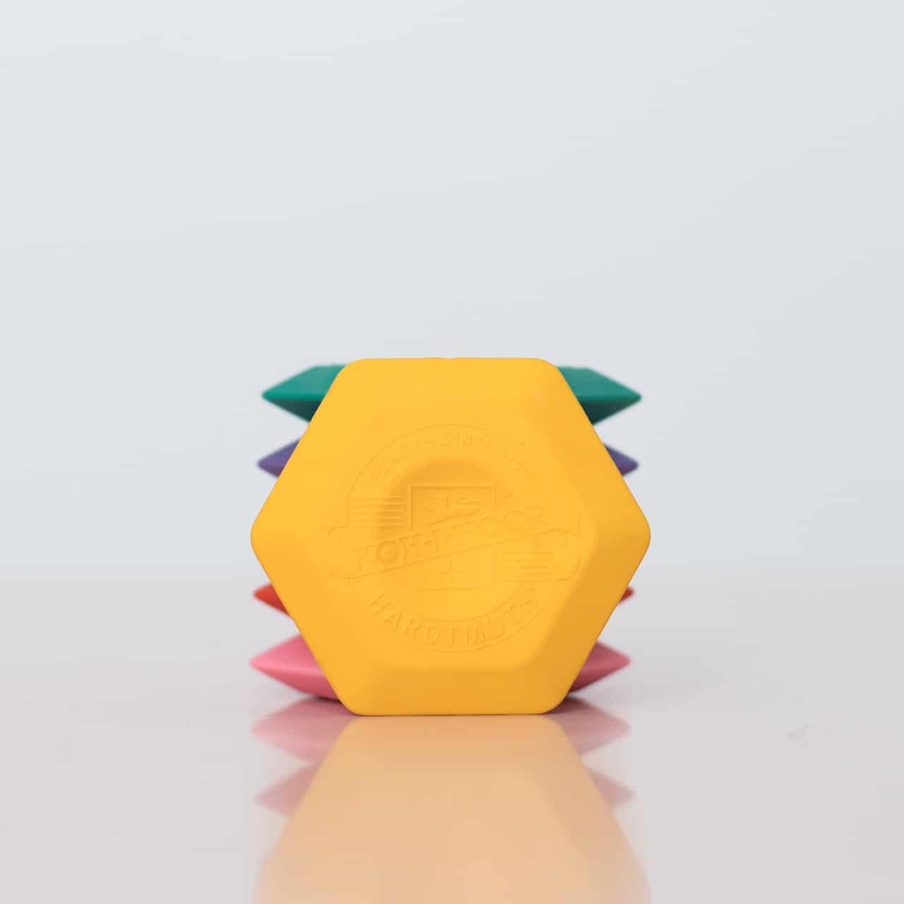 Koh-I-Noor Multi Coloured Hexagon Erasers