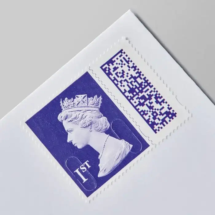 4 x 1st Class Stamps – greeting card – Katie Leamon